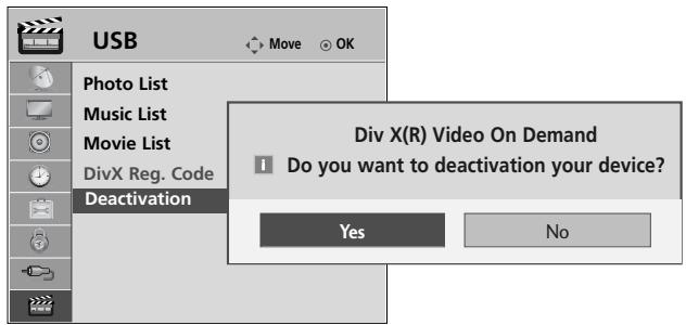 LG 42PQ3000 - DEACTIVATION (Only 42/50PQ60**, 50PS60**) - 2