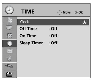 LG 42PQ3000 - CLOCK SETUP - 1