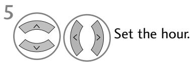 LG 42PQ3000 - AUTO ON/OFF TIMER SETTING - 7