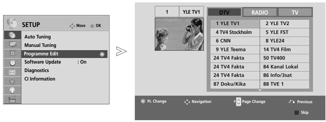 LG 55SL8000 - PROGRAMME EDIT - 1