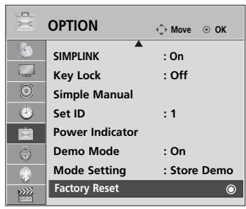 LG 55SL8000 - (RESET TO ORIGINAL FACTORY SETTINGS) - 1