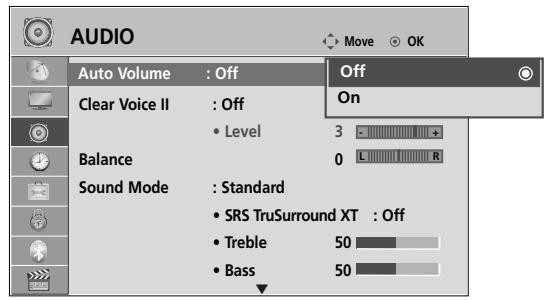 LG 55SL8000 - AUTO VOLUME LEVELER - 3