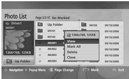 LG 55SL8000 - How to view photo - 3
