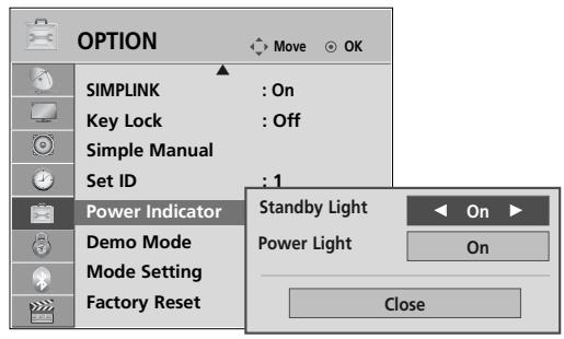 LG 55SL8000 - Power Light - 3