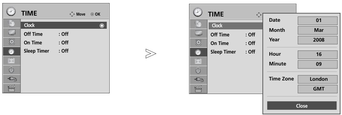 LG 15EL9500 - CLOCK SETUP - 1
