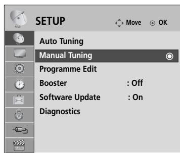 LG 15EL9500 - MANUAL PROGRAMME TUNING (IN ANALOGUE MODE) - 16