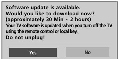 LG 15EL9500 - * When setting "Software Update" - 1