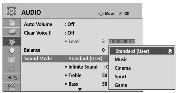 LG 15EL9500 - SOUND SETTING ADJUSTMENT -USER MODE - 3