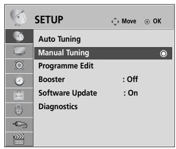LG 15EL9500 - MANUAL PROGRAMME TUNING (IN ANALOGUE MODE) - 1