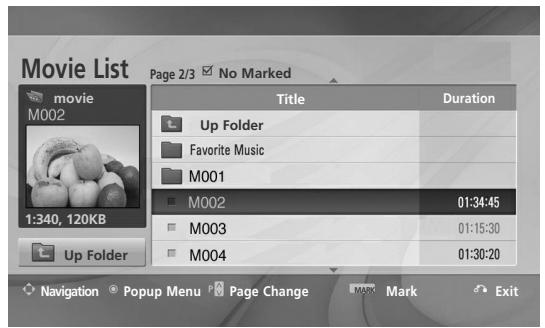 LG 15EL9500 - Movie Selection and PopUp Menu - 1