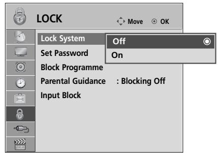 LG 15EL9500 - SET PASSWORD & LOCK SYSTEM - 2