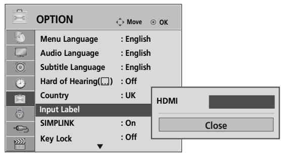 LG 15EL9500 - INPUT LABEL - 3