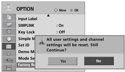 LG 15EL9500 - (RESET TO ORIGINAL FACTORY SETTINGS) - 3