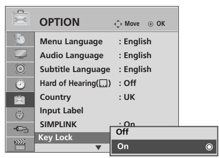 LG 15EL9500 - KEY LOCK - 3