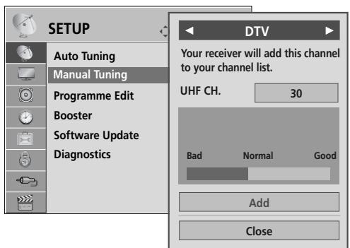 LG 15EL9500 - MANUAL PROGRAMME TUNING (IN DIGITAL MODE) - 3