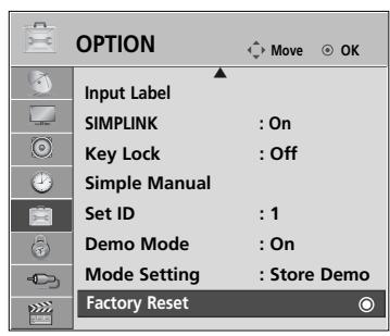 LG 15EL9500 - (RESET TO ORIGINAL FACTORY SETTINGS) - 1