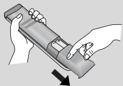 LG 19LU5000 - Installing Batteries - 1