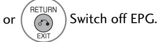LG 19LU5000 - Button Function in 8 Day Guide Mode - 11