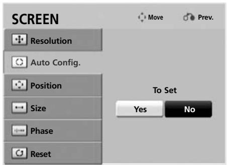 LG 19LU5000 - Auto configure - 2
