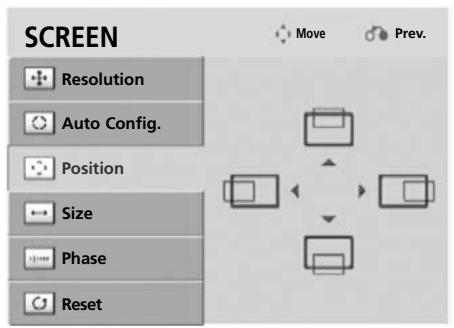 LG 19LU5000 - Adjustment for screen Position, Size, Phase - 2