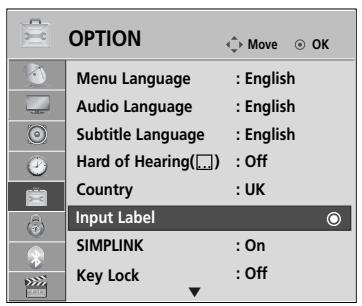 LG 19LU5000 - INPUT LABEL - 1