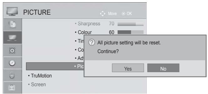 LG 32LD450 - PICTURE RESET - 3