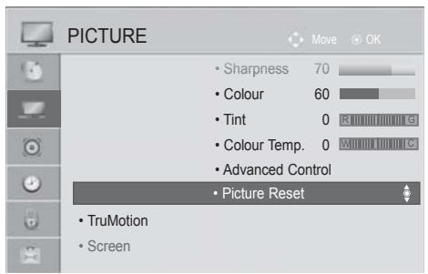 LG 32LD450 - PICTURE RESET - 1