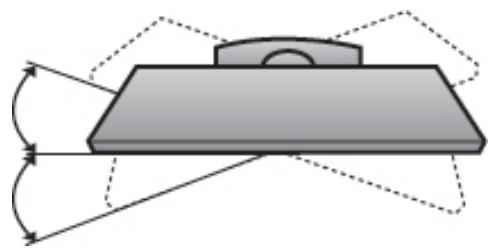 LG 32LD450 - SWIVEL STAND - 1