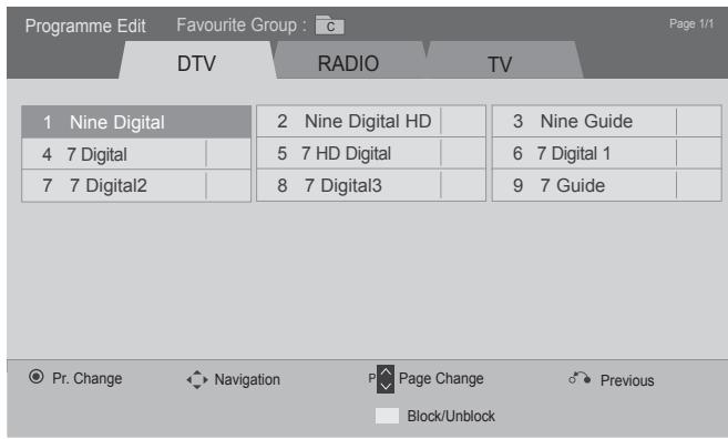 LG 32LD450 - BLOCK PROGRAMME - 2