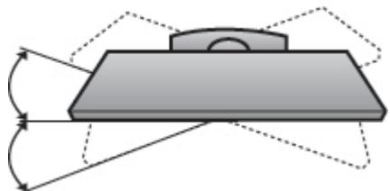 LG 32LD450 - SWIVEL STAND - 1