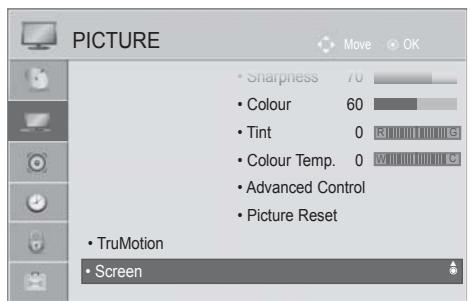 LG 32LD450 - Adjustment for screen Position, Size, Phase - 1