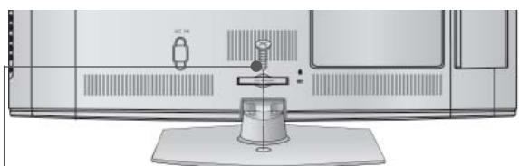 LG 32LD450 - ATTACHING THE TV TO A DESK (Only 26/32LD35\*\*, 26/32LD34\*\*) - 1