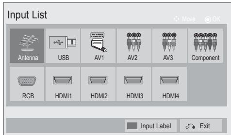 LG 32LD450 - INPUT LIST - 1