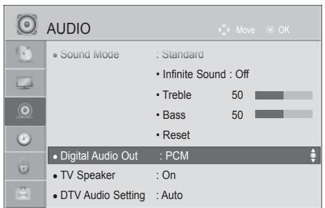 LG 32LD450 - SELECTING DIGITAL AUDIO OUT - 1