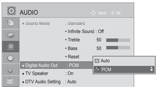 LG 32LD450 - SELECTING DIGITAL AUDIO OUT - 2