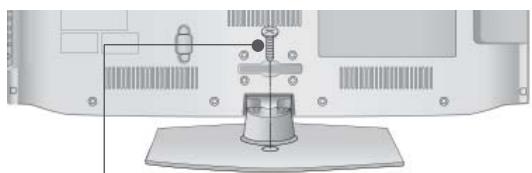 LG 32LD450 - ATTACHING THE TV TO A DESK - 1