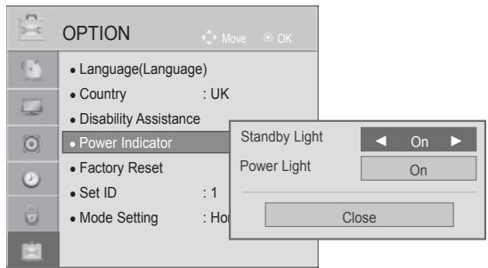 LG 32LD450 - Power Light - 3