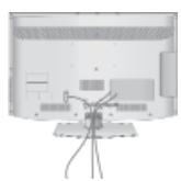 LG 32LD450 - BACK COVER FOR WIRE ARRANGEMENT - 1