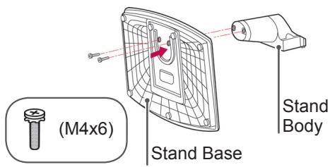 (M4x6) Stand Base Stand Body