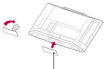LG 32LV3400 - Not using the Desk Type Stand - 4