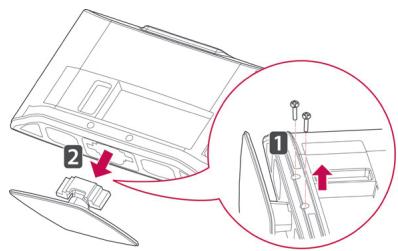Technical diagram showing a device component with labeled parts and an inset magnified view highlighting a specific section.