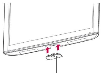 LG 32LV3400 - Not using the Desk Type Stand - 2