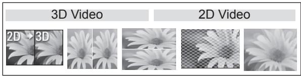 LG 32LW4500 - View 3D mode for 3D images - 1
