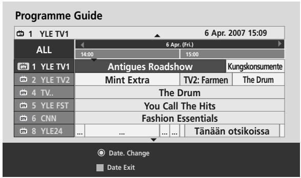 LG 37LH3800 - Button Function in Date Change Mode - 7