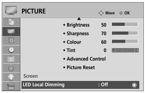 LG 37LH3800 - LED LOCAL DIMMING (Only 42/47LH90\*\*) - 1