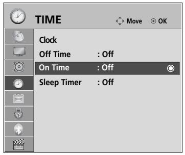 LG 37LH3800 - AUTO ON/OFF TIME SETTING - 1