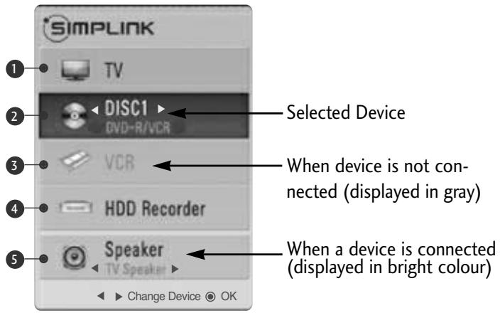 LG 37LH3800 - SIMPLINK Menu - 1