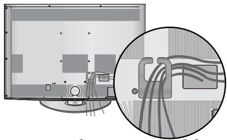 LG 37LH3800 - Connect the cables as necessary. To connect additional equipment, see the External Equipment Setup section. - 1