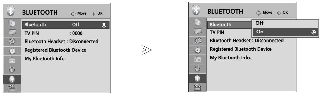 LG 37LH3800 - SETTING THE BLUETOOTH - 1