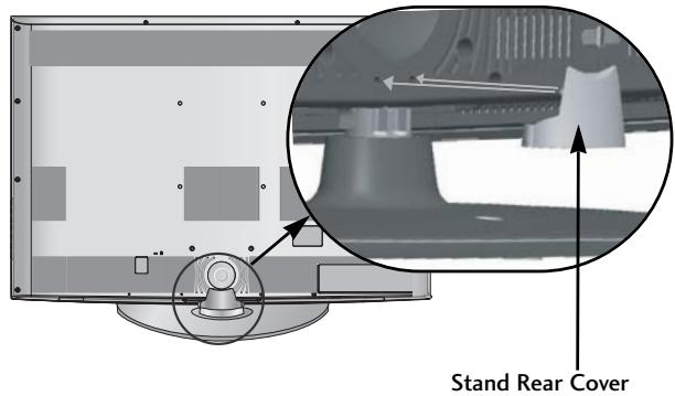 LG 37LH3800 - TO USE THE STAND REAR COVER (Only 37/42/47LH70\*\*) - 1
